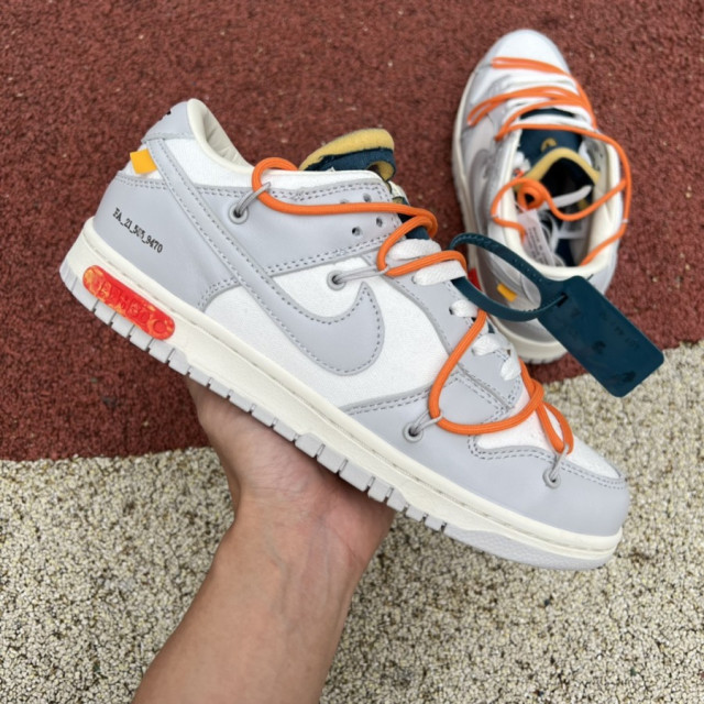 Off-White x Dunk Low 'Lot 44 of 50' - SneakerCool.com