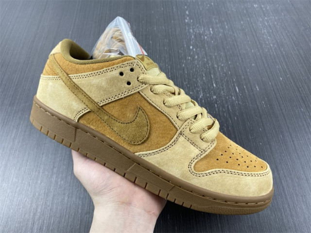 SB Dunk Low 'Reverse Reese Forbes Wheat' - SneakerCool.com