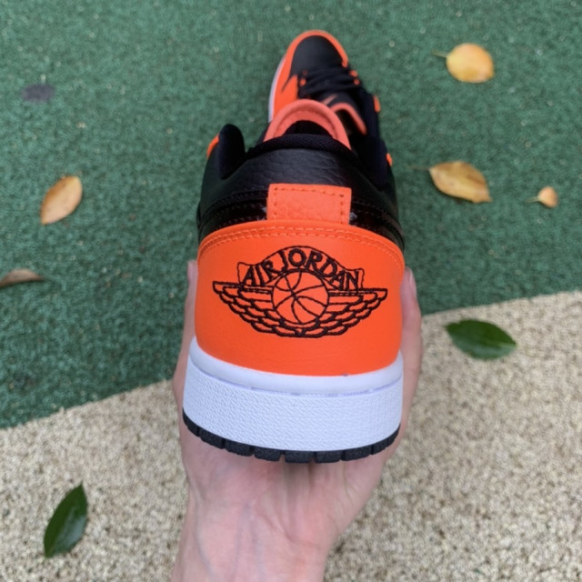 Air Jordan 1 Low SE 'Black Turf Orange 