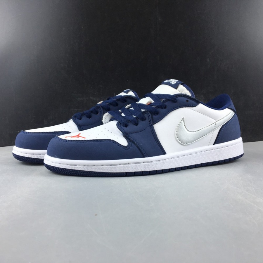 Eric Koston x Air Jordan 1 Low SB 'Midnight Navy' - SneakerCool.com