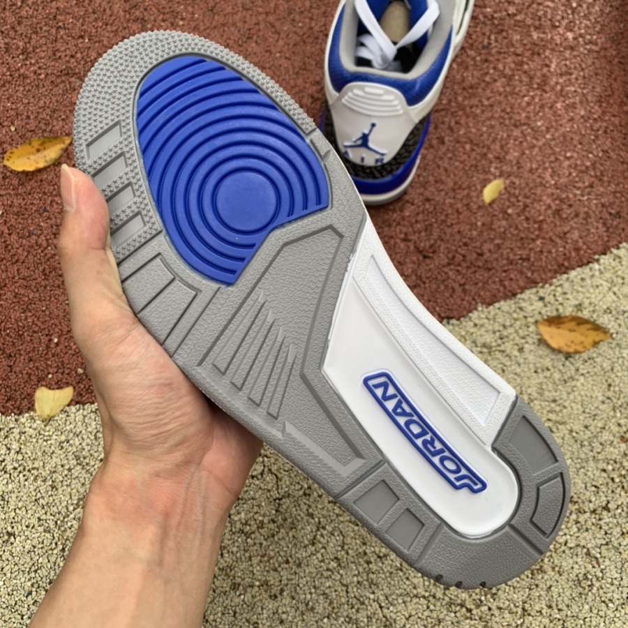 retro 3 racer blues