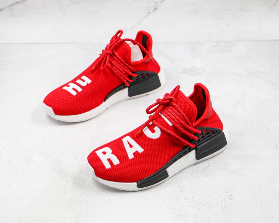nmd pharrell red