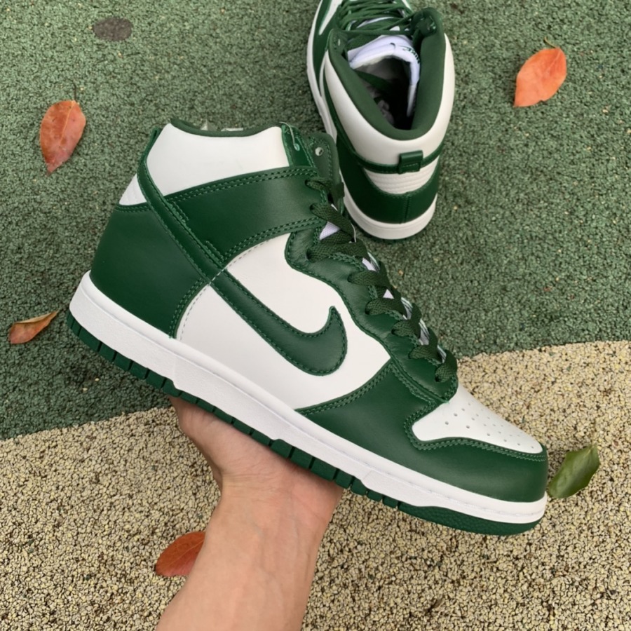 nike dunk high sp spartan green