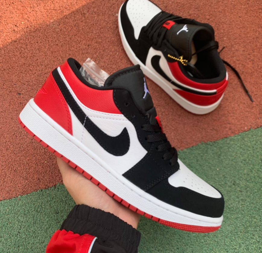 Air Jordan 1 Low 'Black Toe' - SneakerCool.com