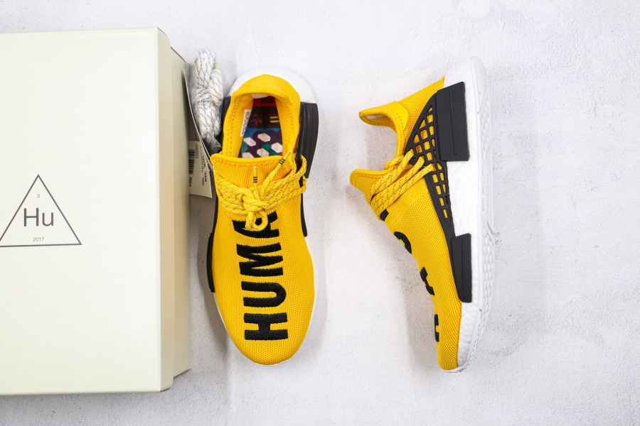 pharrell nmd human race yellow