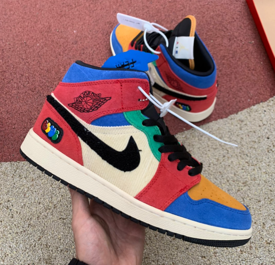 blue the great x jordan 1