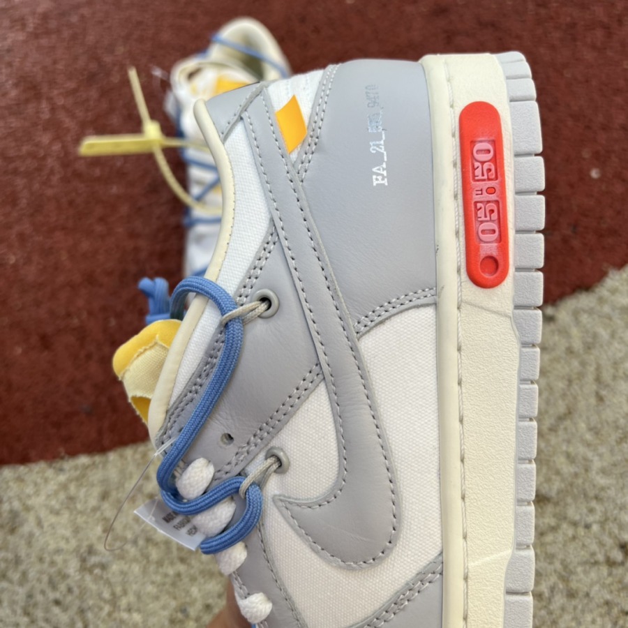 Off-White x Dunk Low 'Lot 05 of 50' - SneakerCool.com