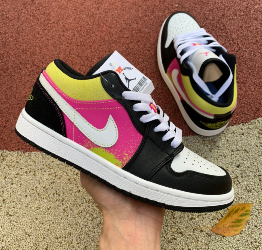 air jordan 1 low spray paint