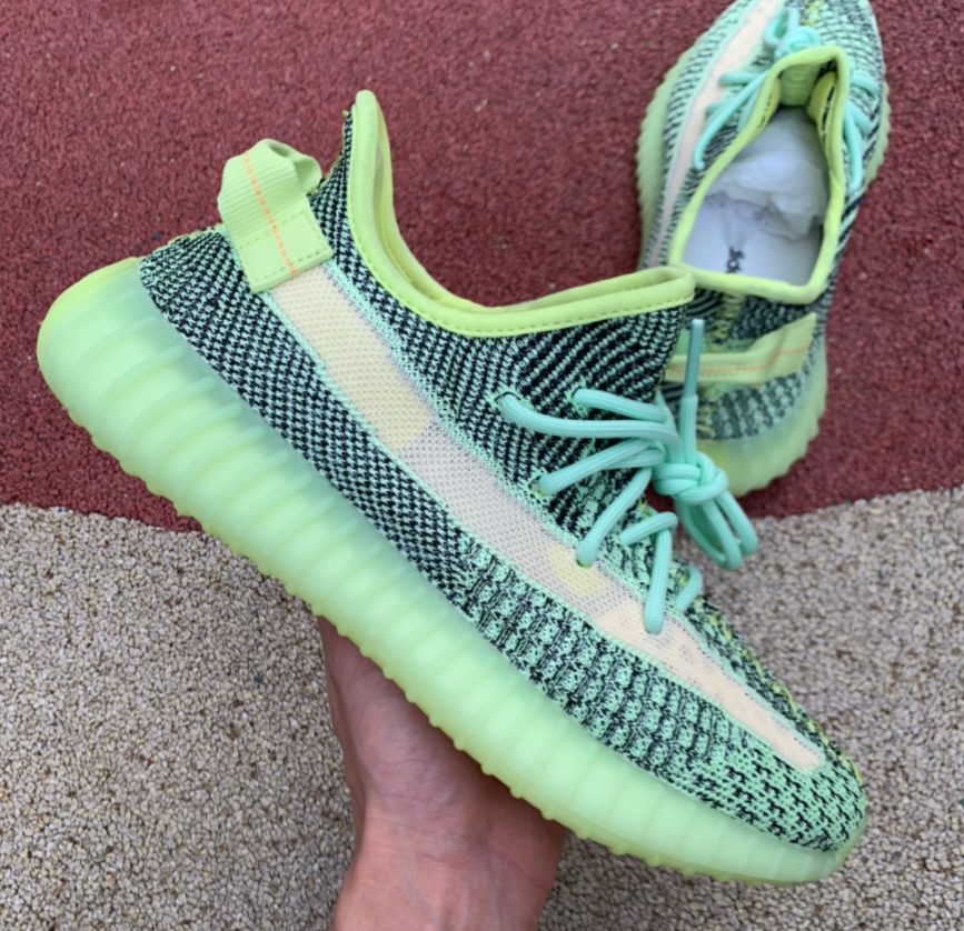 yeezy light reflective
