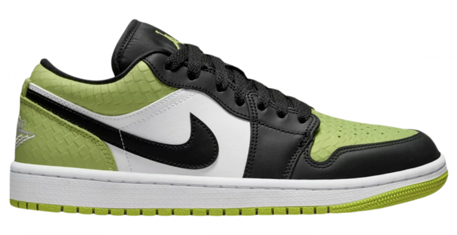 air jordan 1 low neon green