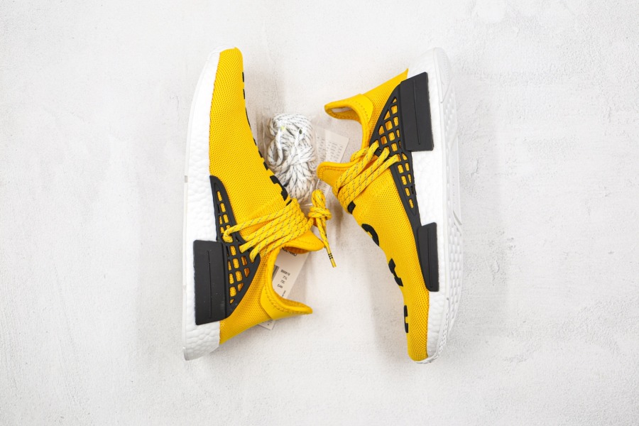 nmd pharrell human race yellow