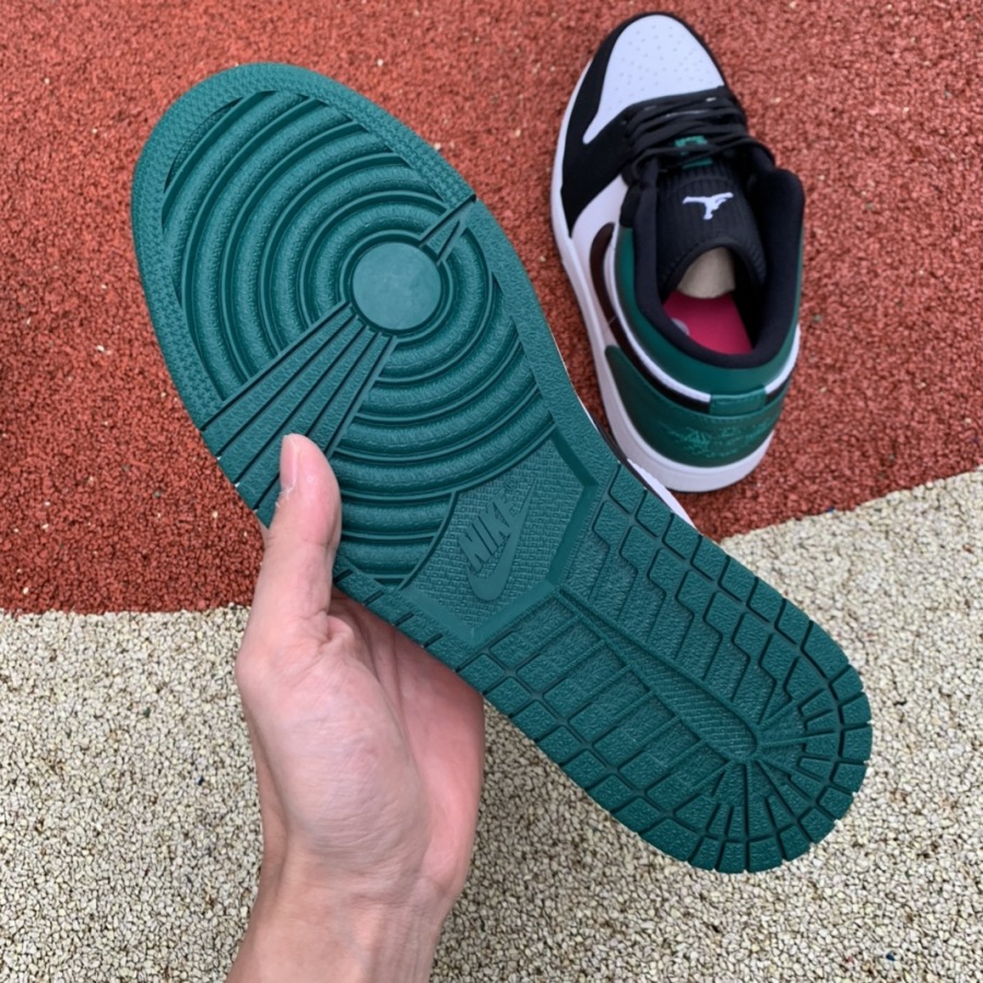 Air Jordan 1 Low 'Mystic Green' - SneakerCool.com