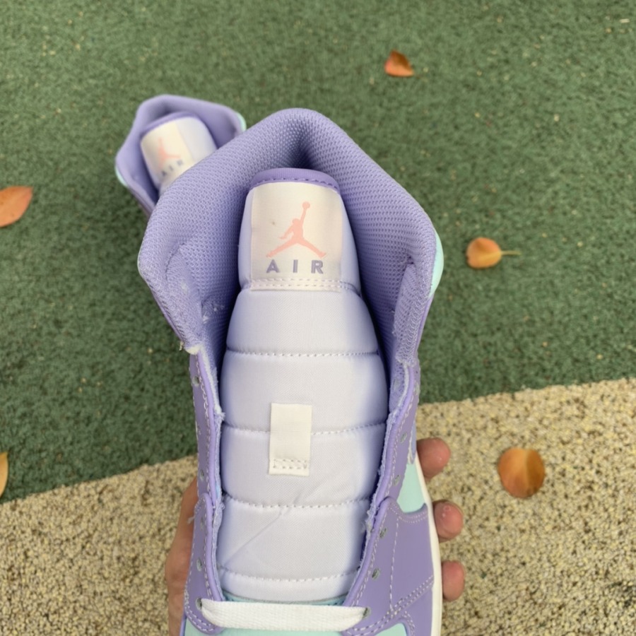 nike air jordan 1 mid purple pulse