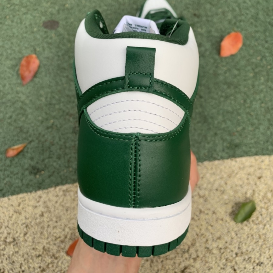 dunk high spartan green stockx