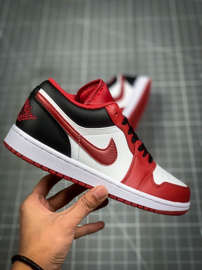 Air Jordan 1 Low 'Reverse Black Toe' - SneakerCool.com