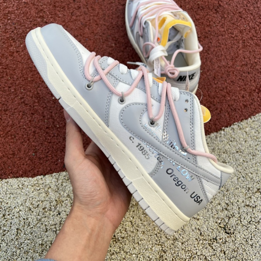 Buy Off-White x Dunk Low 'Lot 09 of 50' - DM1602 109 - White