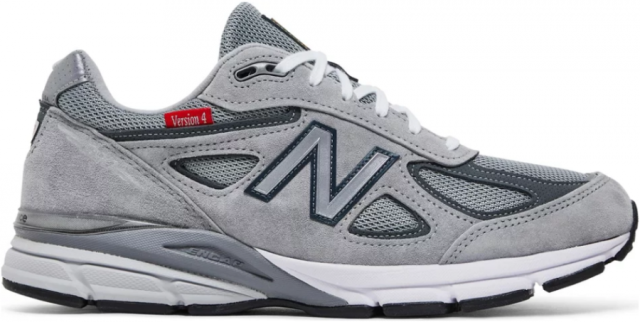 New Balance 990v4 Made In USA 'Red Label - Grey' - SneakerCool.com