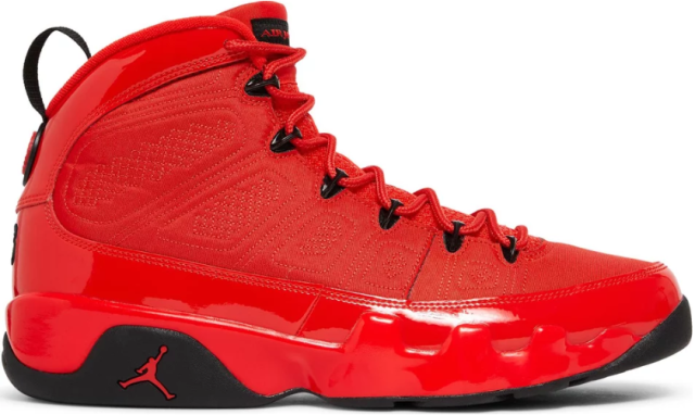 retro 9 red