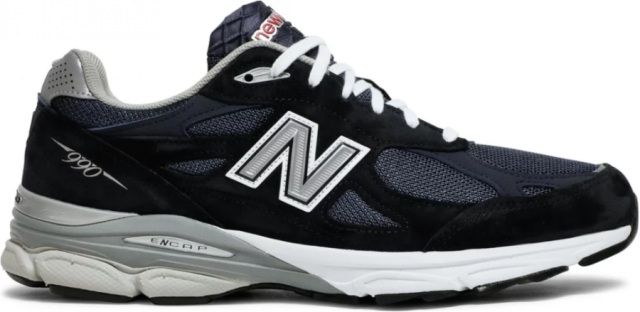 New Balance 990v3 Made In USA 'Navy' - SneakerCool.com