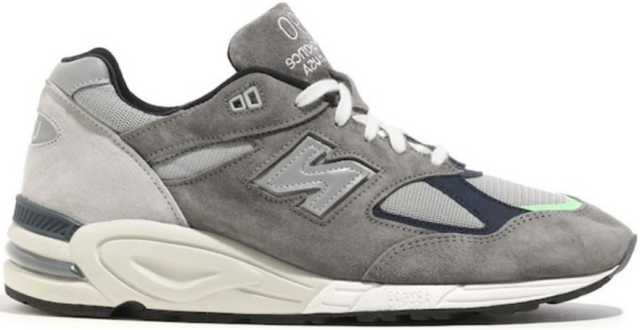 Madness x New Balance 990v2 Made in USA 'Grey' - SneakerCool.com