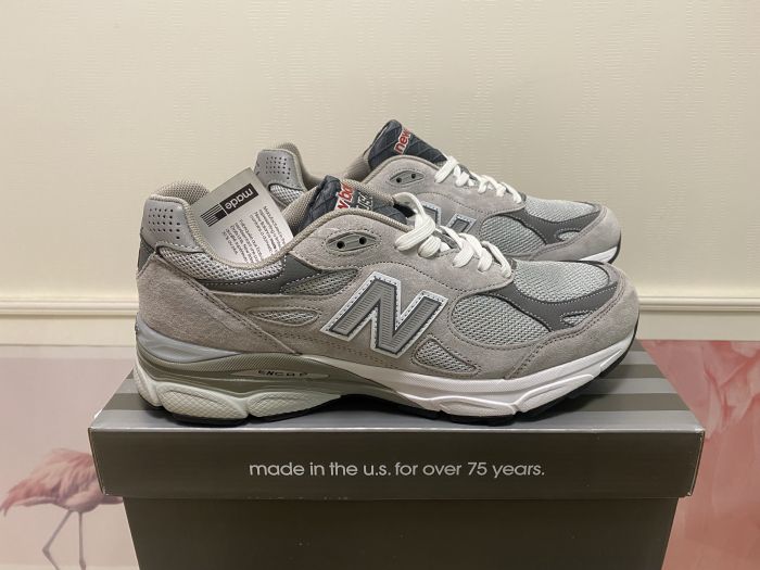 New Balance 990v3 Made in USA 'Grey' - SneakerCool.com