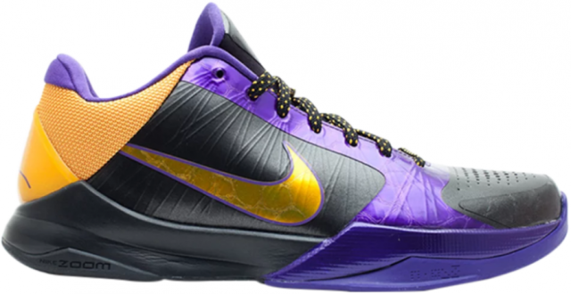 kobe zoom 5 lakers