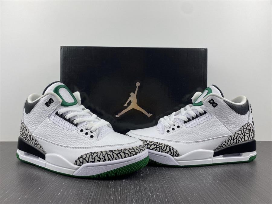 Air Jordan 3 Retro 'Oregon Ducks Pit Crew White' - SneakerCool.com