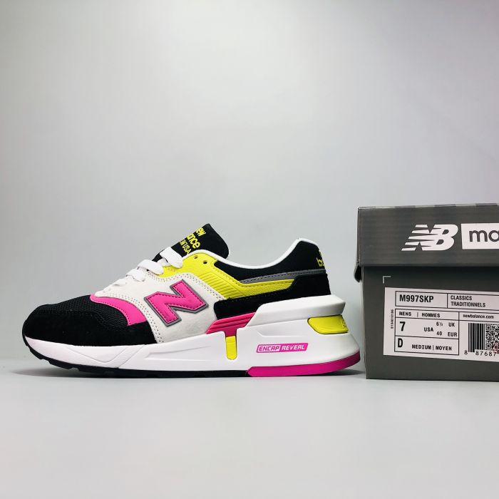New Balance 997S Made In USA 'Black Pink Yellow' - SneakerCool.com