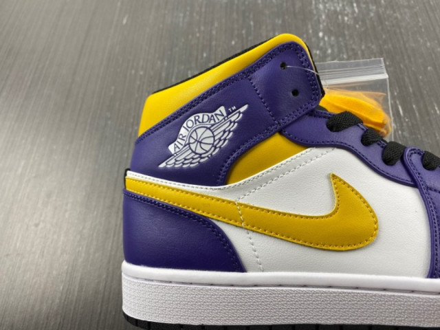 nike air jordan 1 mid lakers