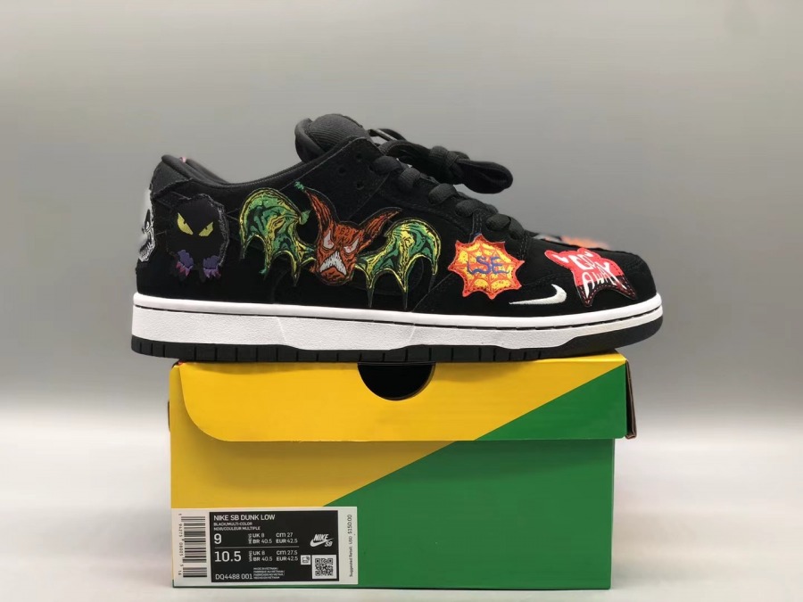 Neckface x Dunk Low Pro SB 'Halloween' - SneakerCool.com