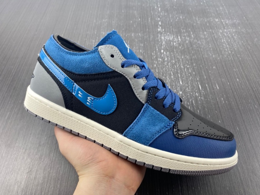 Air Jordan 1 Low SE Craft 'Inside Out - Obsidian' - SneakerCool.com