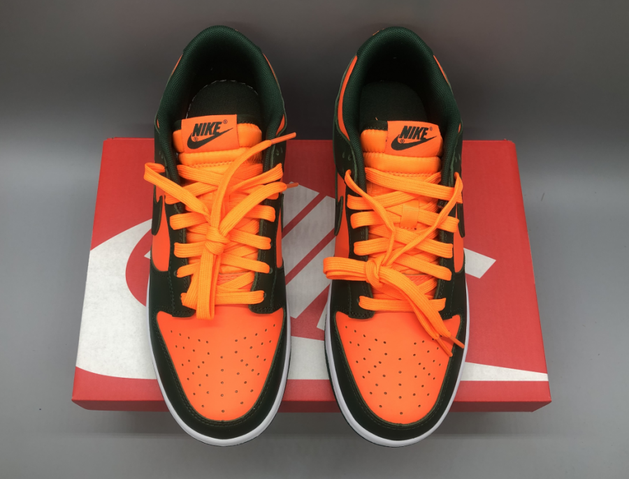 Dunk Low 'Miami Hurricanes' - SneakerCool.com