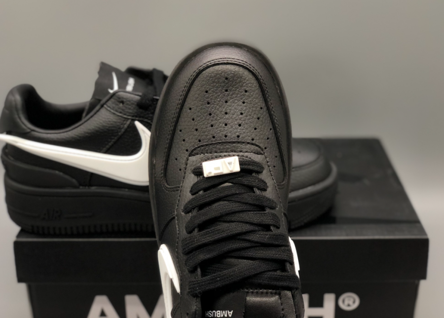 AMBUSH x Nike Air Force 1 Low 'Black' - SneakerCool.com