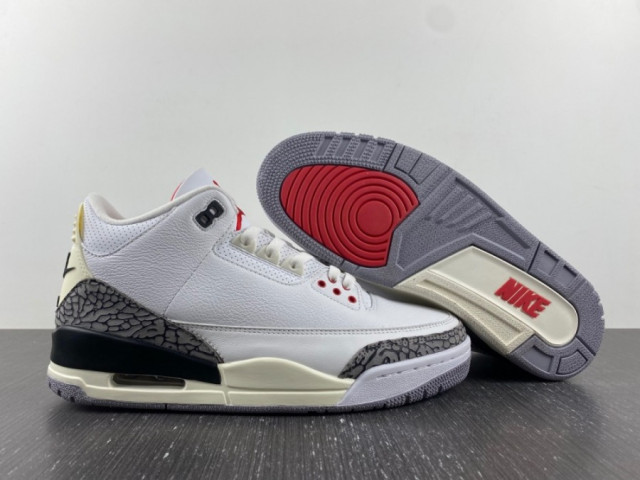 retro 3 jordans white cement