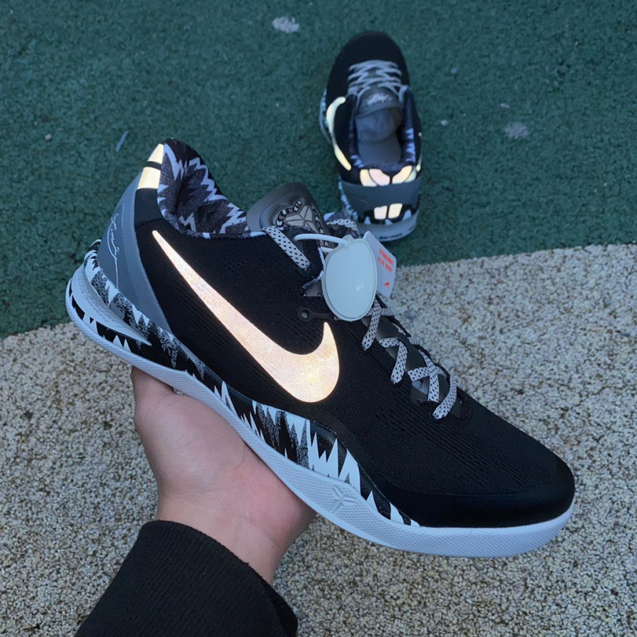 Nike Kobe 8 System 'Philippines Pack - Black SIlver' - SneakerCool.com