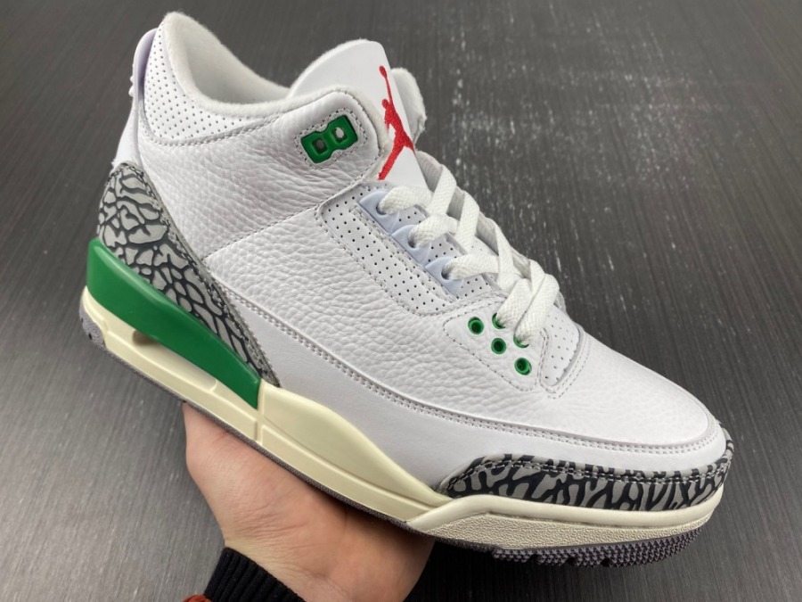 Air Jordan 3 Retro 'Lucky Green' - SneakerCool.com