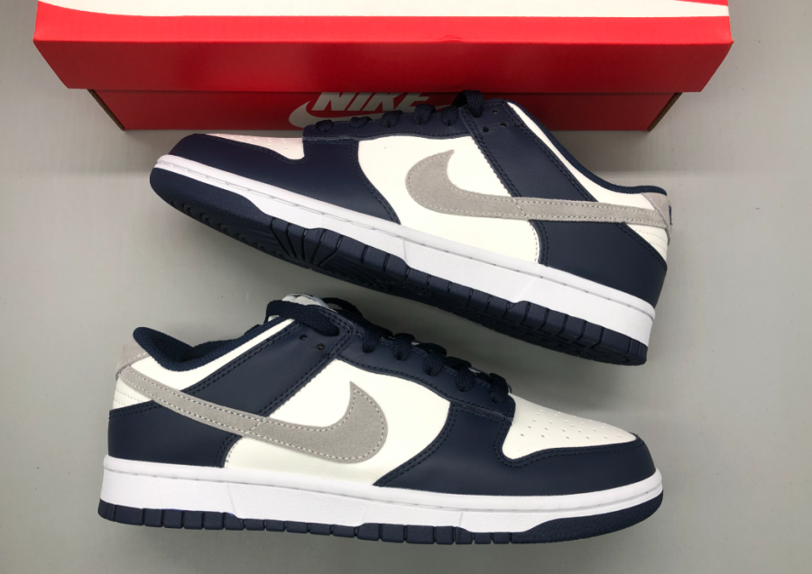 dunk navy grey