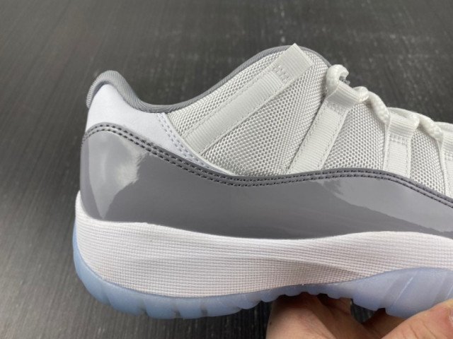 Air Jordan 11 Retro Low 'Cement Grey' - SneakerCool.com