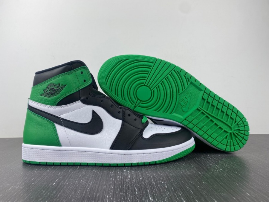 Air Jordan 1 Retro High OG 'Lucky Green' - SneakerCool.com