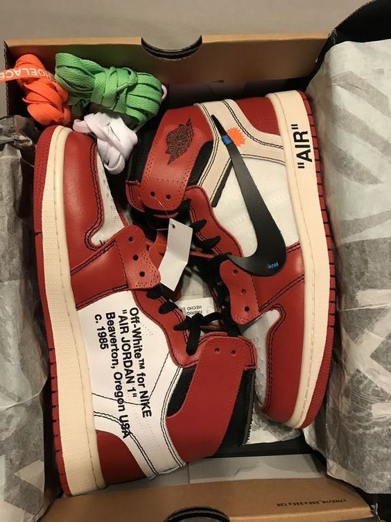 Off-White x Air Jordan 1 Retro High OG 'Chicago' - SneakerCool.com