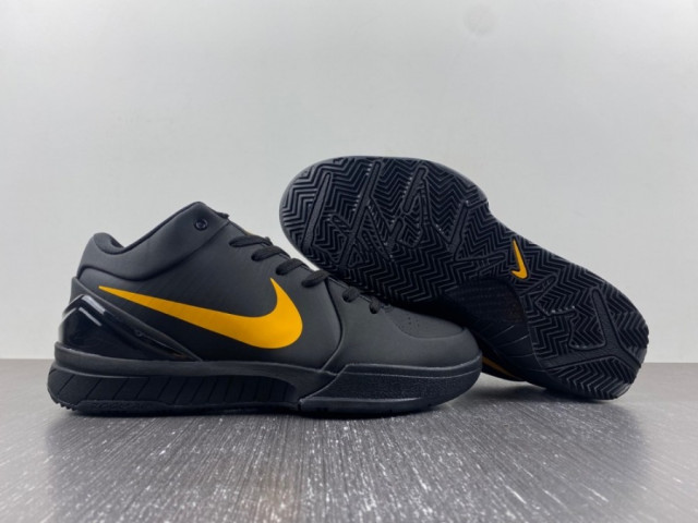 kobe 4 black and gold