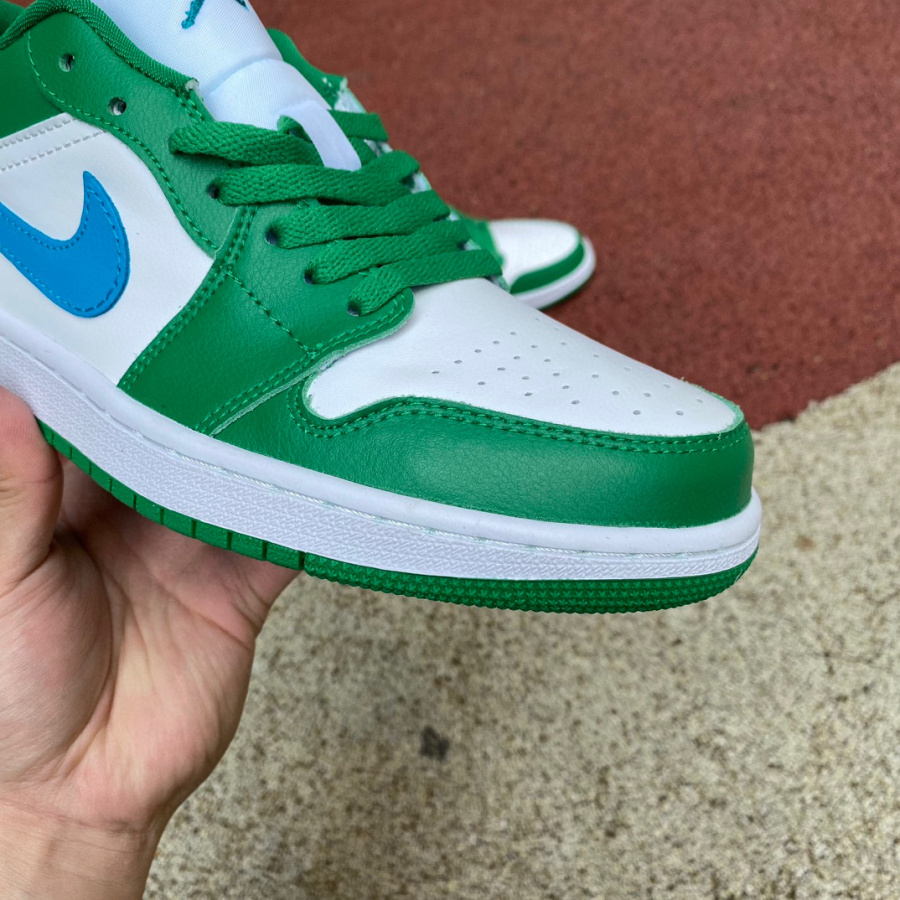 Air Jordan 1 Low 'Lucky Green' - SneakerCool.com