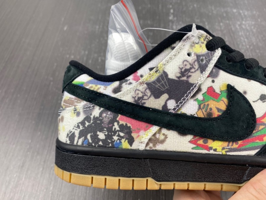 Supreme x Dunk Low SB 'Rammellzee' - SneakerCool.com