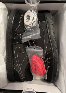 Travis Scott x Air Jordan 1 Low OG SP 'Black Phantom' - SneakerCool.com