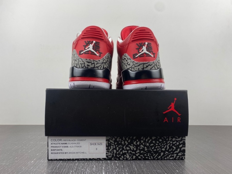 nike's air jordan 3 retro dj khaled grateful