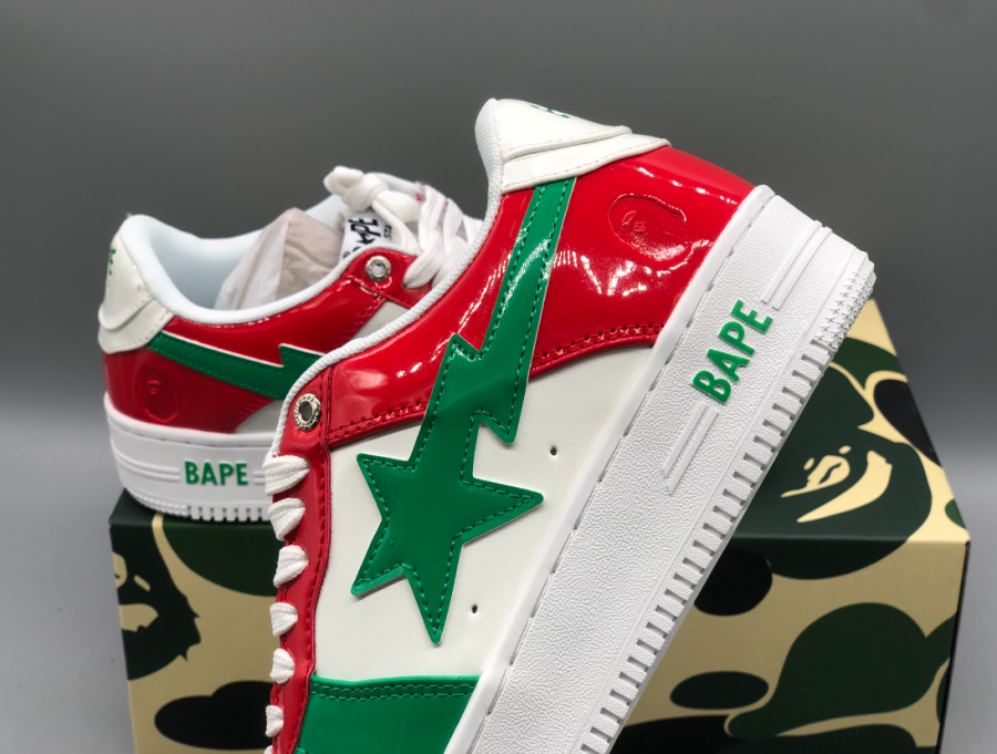 Bape Sk8 Sta Low 'Italy' - SneakerCool.com