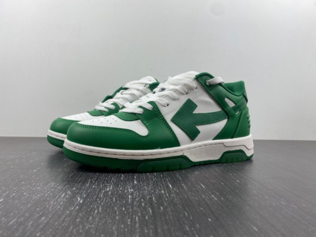 Off-White Out of Office 'White Green' - SneakerCool.com