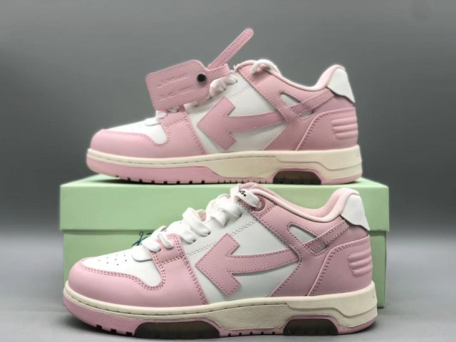 Off-White Out of Office 'Pink White' - SneakerCool.com