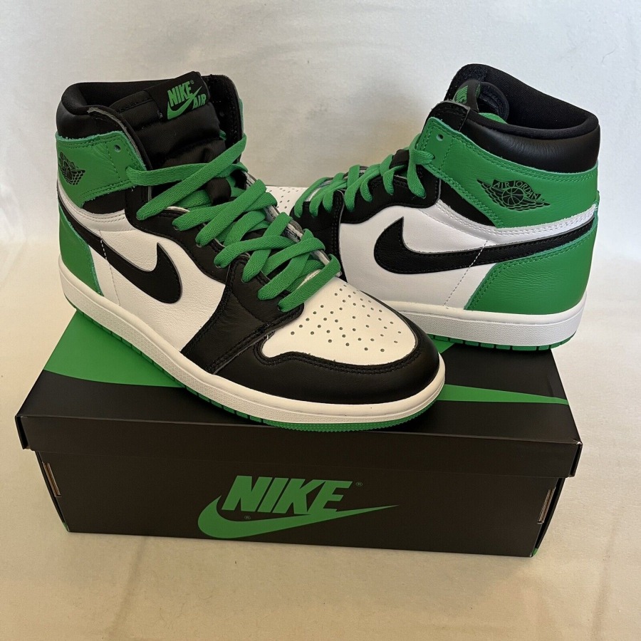 womens retro 1 lucky green
