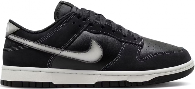 Nike Dunk Low 'Airbrush Swoosh - Black' - SneakerCool.com